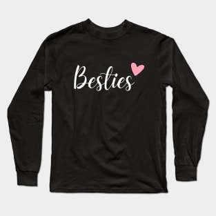 Besties Heart- Part of a Matching Set Long Sleeve T-Shirt